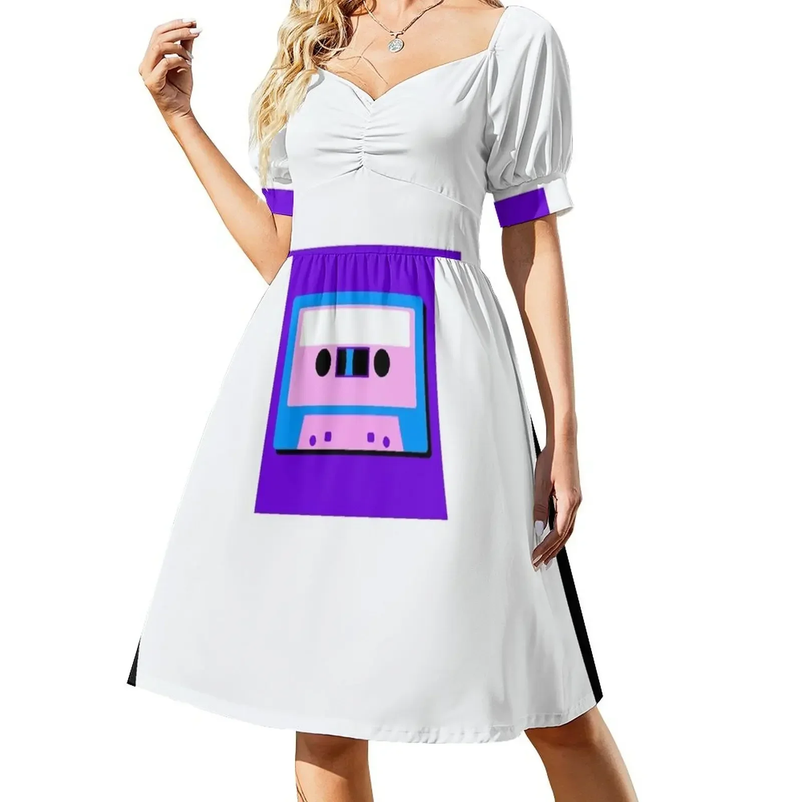 Cassette Tape Short-Sleeved Dress Party dresses for women dresses with long sleeves Dance dresses Dress
Cassette Tape Short-Sleeved Dress Party dresses for women dresses with long sleeves Dance dresses Dress