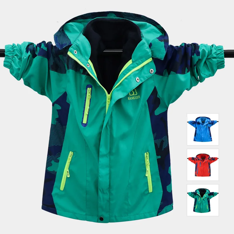 Boys' Spring and Autumn Jacket 2024 New Children's Fleece Thickened Jacket Removable Three-in-One Autumn Clothing
Boys' Spring and Autumn Jacket 2024 New Children's Fleece Thickened Jacket Removable Three-in-One Autumn Clothing