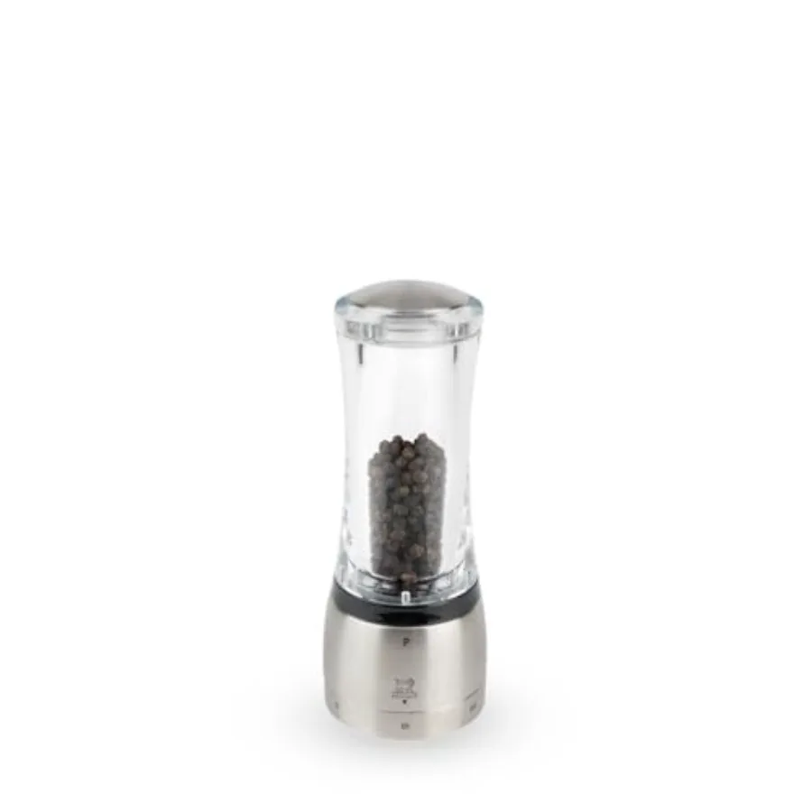 u'Select manual pepper acrylic and stainless steel 16 cm
u'Select manual pepper acrylic and stainless steel 16 cm