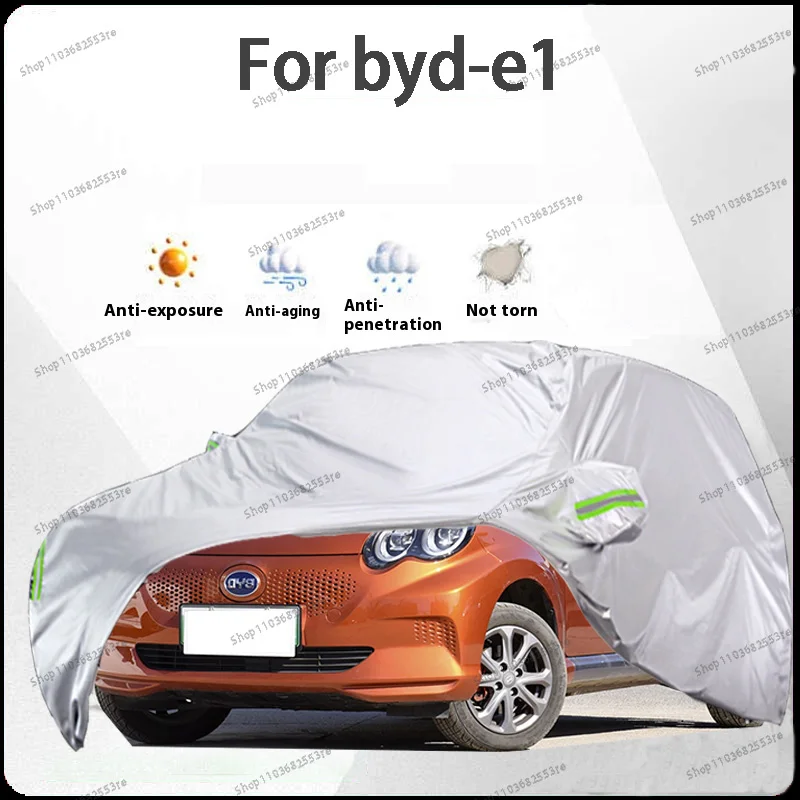 For BYD E1 Fit Car Cover - Waterproof, Dustproof, Sunshade (UV), Snowproof | Silve Full Cover with All-Day Protection
For BYD E1 Fit Car Cover - Waterproof, Dustproof, Sunshade (UV), Snowproof | Silve Full Cover with All-Day Protection