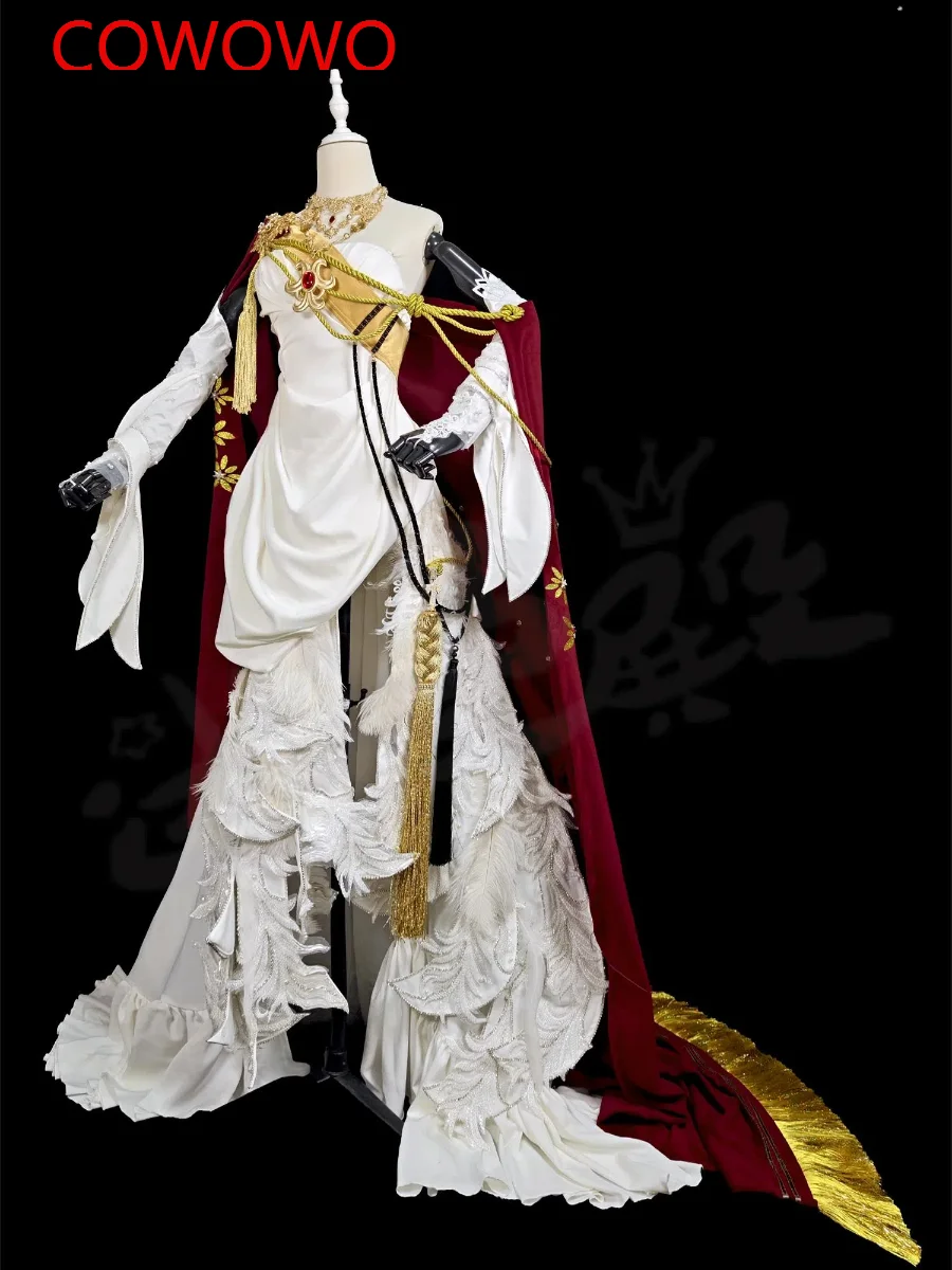 Костюм для косплея белого Импресса COWOWO arknight hildeard, косплей-костюм, косплей-игры, униформа для игры в искусственном стиле, одежда для ролевых игр
Костюм для косплея белого Импресса COWOWO arknight hildeard, косплей-костюм, косплей-игры, униформа для игры в искусственном стиле, одежда для ролевых игр