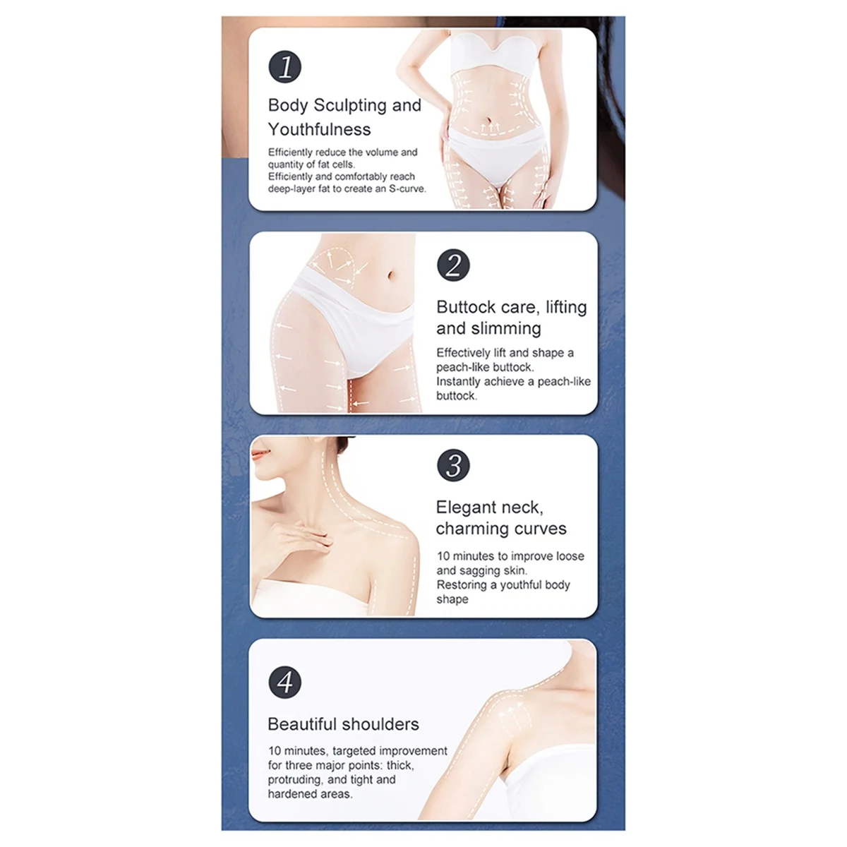 Body MassagerBody Slimming Ultrasonic Cavitation Device Belly Fat Removal Massager Weight Loss Anti Cellulite Slimming EU Plug
Body MassagerBody Slimming Ultrasonic Cavitation Device Belly Fat Removal Massager Weight Loss Anti Cellulite Slimming EU Plug