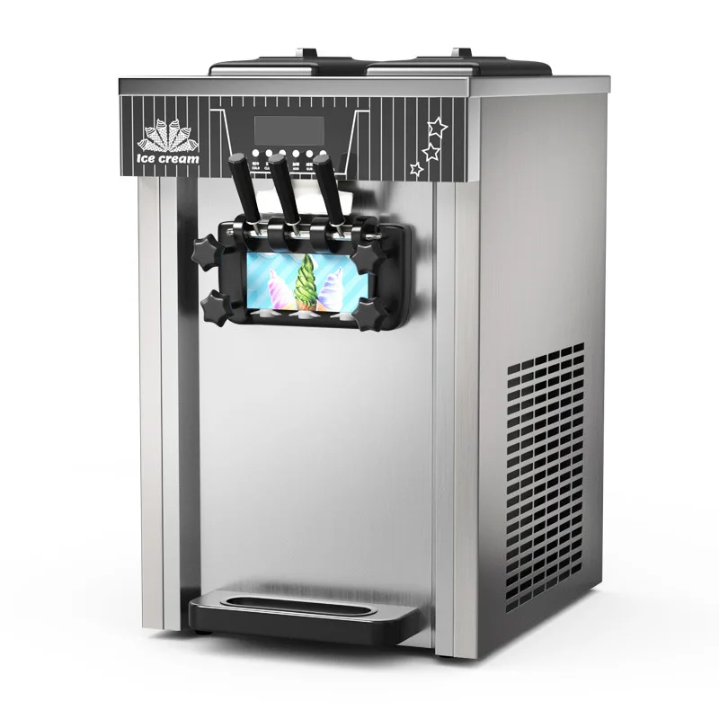 High-Quality 3-Flavor Soft Serve Ice Cream Machine with Double Compressor
High-Quality 3-Flavor Soft Serve Ice Cream Machine with Double Compressor