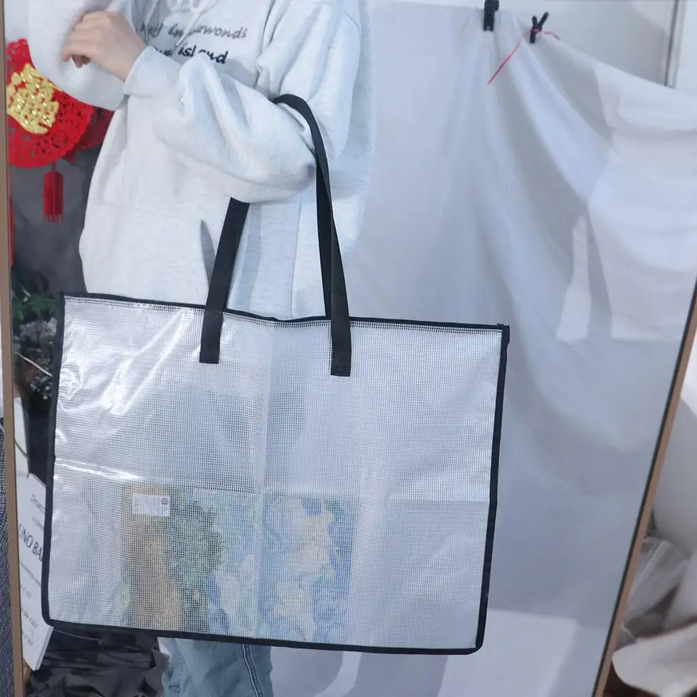Sketching Drawing Painting Art Portfolio Bag With Zipper Handle Transparent Art Portfolio Container Large Capacity Dustproof
Sketching Drawing Painting Art Portfolio Bag With Zipper Handle Transparent Art Portfolio Container Large Capacity Dustproof
