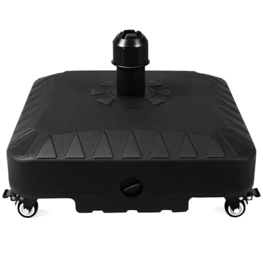 Patio Umbrella Base with 4 Rolling Wheels Fillable and Movable Market Stand for PatioPoolside Deck Garden Black
Patio Umbrella Base with 4 Rolling Wheels Fillable and Movable Market Stand for PatioPoolside Deck Garden Black