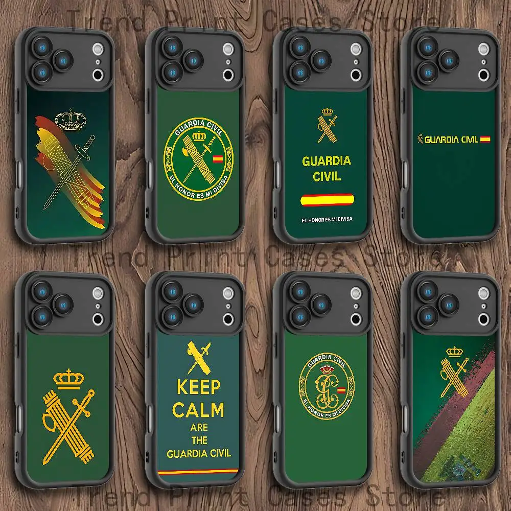 Spanish Guard Civil Phone Case For iPhone 17,16,15,14,13,12,11,Pro,Max,Plus,X,XS,SE4,E,Mini Black Thickened border Case
Spanish Guard Civil Phone Case For iPhone 17,16,15,14,13,12,11,Pro,Max,Plus,X,XS,SE4,E,Mini Black Thickened border Case