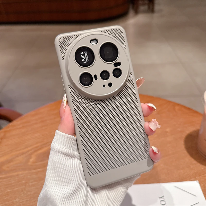 Slim Cooling Funda For Xiaomi Mi 15 Ultra Case Fashion PC Hard Protective Back Cover For Xiaomi 14 Ultra Phone Shell
Slim Cooling Funda For Xiaomi Mi 15 Ultra Case Fashion PC Hard Protective Back Cover For Xiaomi 14 Ultra Phone Shell