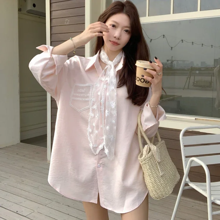 spring Autumn Embroidered Polo Neck Long Sleeve Workwear Office Lady Casual oversize white Shirts cotton lace Women Blouse Shirt
spring Autumn Embroidered Polo Neck Long Sleeve Workwear Office Lady Casual oversize white Shirts cotton lace Women Blouse Shirt
