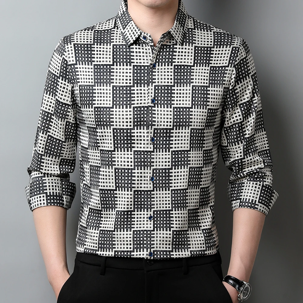 2022 brand designer plaid mens shirts for men clothing korean fashion long sleeve shirt luxury dress casual clothes jersey 4211
2022 brand designer plaid mens shirts for men clothing korean fashion long sleeve shirt luxury dress casual clothes jersey 4211