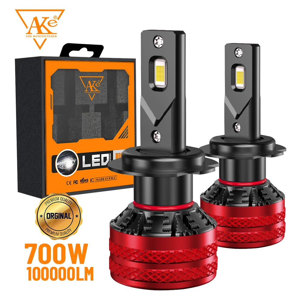 700W H7 H4 H11 LED Headlight High Power Canbus H1 9005 HB3 9006 HB4 9012 HIR2 Turbo Lamp 100000LM 6000K Car Light 12V Automobile
700W H7 H4 H11 LED Headlight High Power Canbus H1 9005 HB3 9006 HB4 9012 HIR2 Turbo Lamp 100000LM 6000K Car Light 12V Automobile