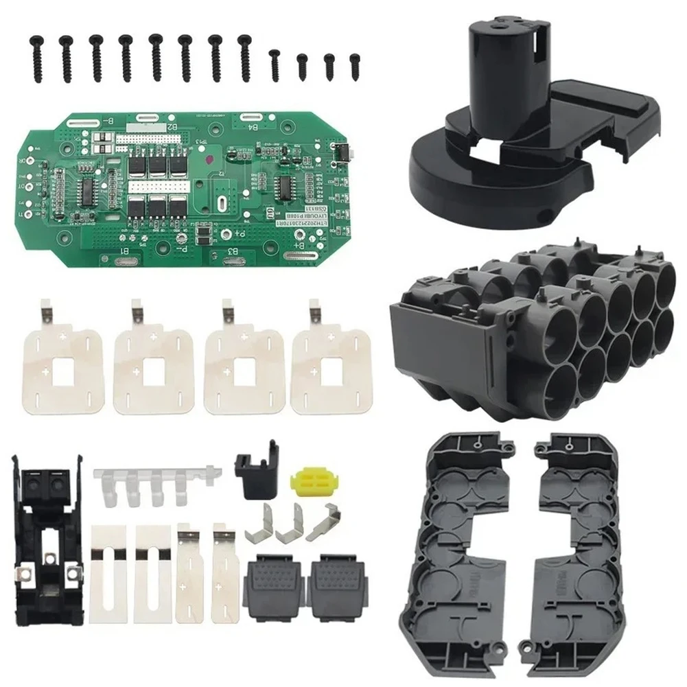 Lithium-ion Battery Case Electric Protection Board For 18V P103 P108B DIY Kit Battery Plastic Case Charging Protection Board
Lithium-ion Battery Case Electric Protection Board For 18V P103 P108B DIY Kit Battery Plastic Case Charging Protection Board