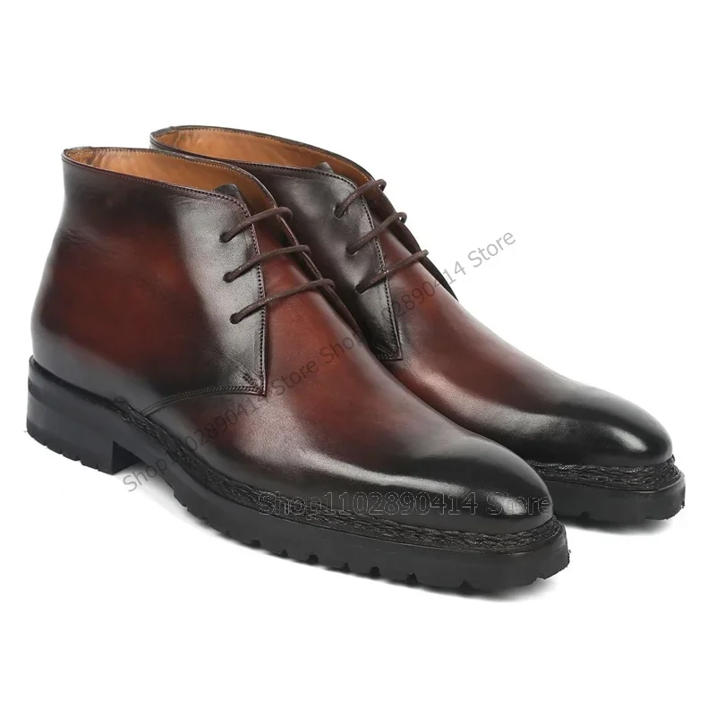 Brown Black Knitted Design Square Toe Ankle Boots Fashion Lace up Men Shoes Luxury Handmade Party Banquet Office Men Dress Shoes
Brown Black Knitted Design Square Toe Ankle Boots Fashion Lace up Men Shoes Luxury Handmade Party Banquet Office Men Dress Shoes