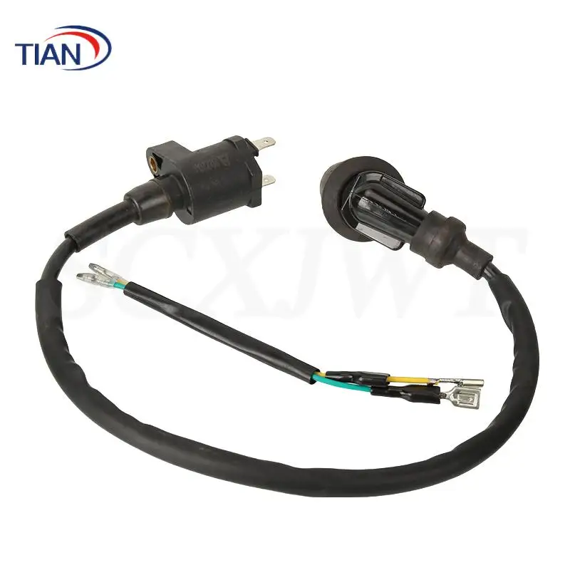 NEW High Motorcycle Parts Rubber Ignition Coil For 110cc 125cc Dirt Bike Ignition Coil With Wire Plug Motocross Accessories
NEW High Motorcycle Parts Rubber Ignition Coil For 110cc 125cc Dirt Bike Ignition Coil With Wire Plug Motocross Accessories