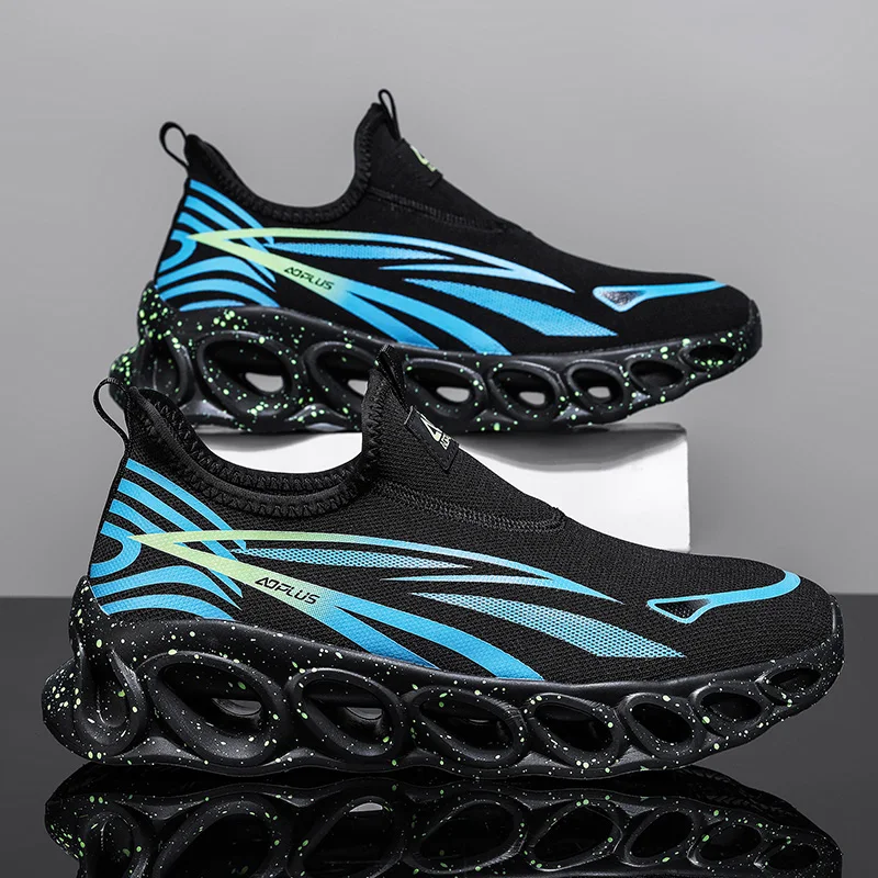 Men Sports Running Black Jogging Shoes Casual Sneakers Flying Outdoor Breathable Mesh Men Light Shock-absorption Black Tennis
Men Sports Running Black Jogging Shoes Casual Sneakers Flying Outdoor Breathable Mesh Men Light Shock-absorption Black Tennis