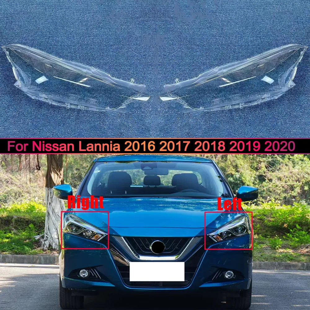 For Nissan Lannia 2016 2017 2018 2019 2020 Car Accessories Headlamp Cover Transparent Shade Lamp Headlight Shell Lens Plexiglass
For Nissan Lannia 2016 2017 2018 2019 2020 Car Accessories Headlamp Cover Transparent Shade Lamp Headlight Shell Lens Plexiglass