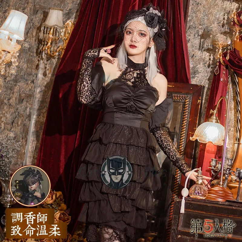 Identity Ⅴ Vera Nair Cosplay Game Costume Perfumer Sexy Lace Dress Uniform Anime Halloween Carnival Party Role Play Clothes
Identity Ⅴ Vera Nair Cosplay Game Costume Perfumer Sexy Lace Dress Uniform Anime Halloween Carnival Party Role Play Clothes