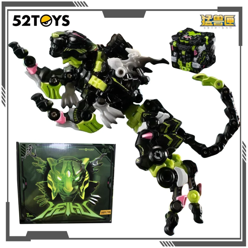 52TOYS Original INFINTYBOX Series Limited Edition IB-03HH Black Tiger Transforming Toy Mecha Figurine Collectible Gifts for Boys
52TOYS Original INFINTYBOX Series Limited Edition IB-03HH Black Tiger Transforming Toy Mecha Figurine Collectible Gifts for Boys