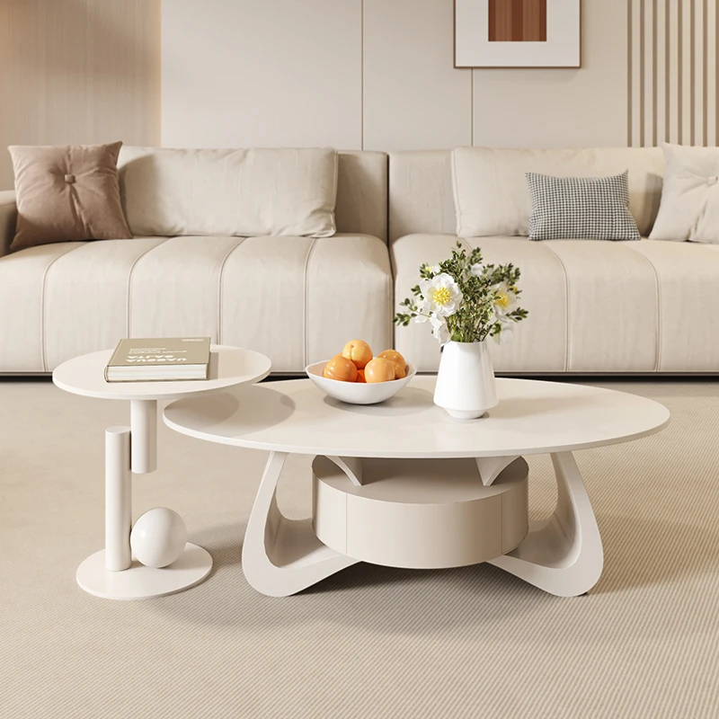 Round White Coffee Table Floor Entrance Dressing Tea Living Room Table Luxury Nordic Table Basse Marbre Rattan Furniture
Round White Coffee Table Floor Entrance Dressing Tea Living Room Table Luxury Nordic Table Basse Marbre Rattan Furniture