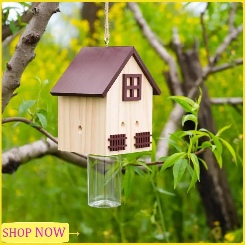 Especial Outdoor Bee Trap - Wooden Bee Trap - Cottage Style Bee Trap Outdoor Hanging - Insect Trap
Especial Outdoor Bee Trap - Wooden Bee Trap - Cottage Style Bee Trap Outdoor Hanging - Insect Trap