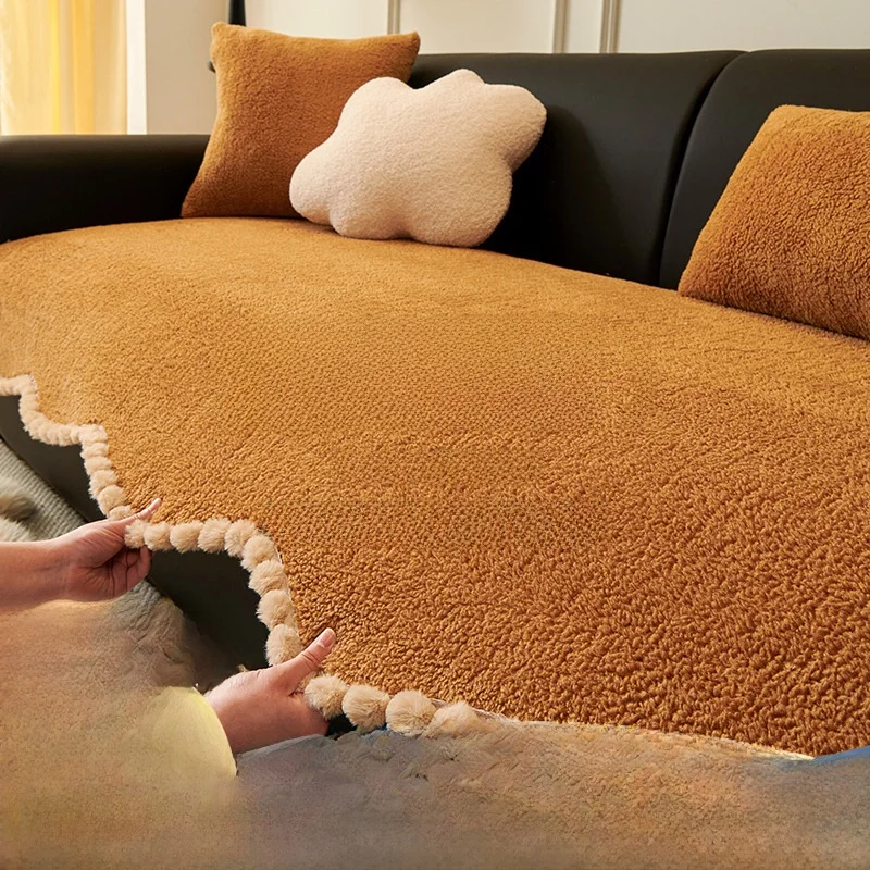 2026 Winter New Lamb Velvet Thick Sofa Cushion Anti-Slip Straight Row Pad Blanket One-Piece Sofa Cover Cloth Simple Style Pol...
2026 Winter New Lamb Velvet Thick Sofa Cushion Anti-Slip Straight Row Pad Blanket One-Piece Sofa Cover Cloth Simple Style Pol...