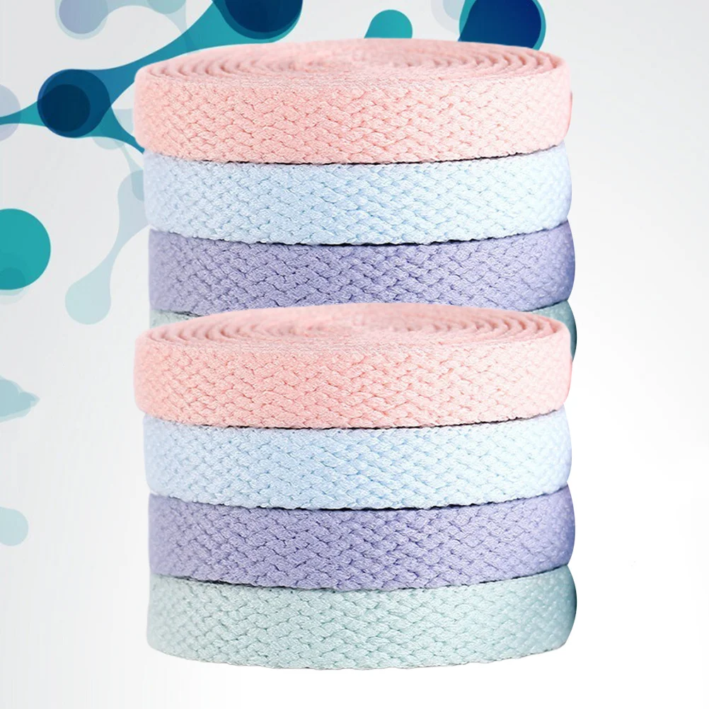 8Pcs Colored Flat Shoelaces 120Cm Assorted Polyester for Sneakers Casual Shoes Fashionable Shoe Strings Sneaker Shoe Laces
8Pcs Colored Flat Shoelaces 120Cm Assorted Polyester for Sneakers Casual Shoes Fashionable Shoe Strings Sneaker Shoe Laces