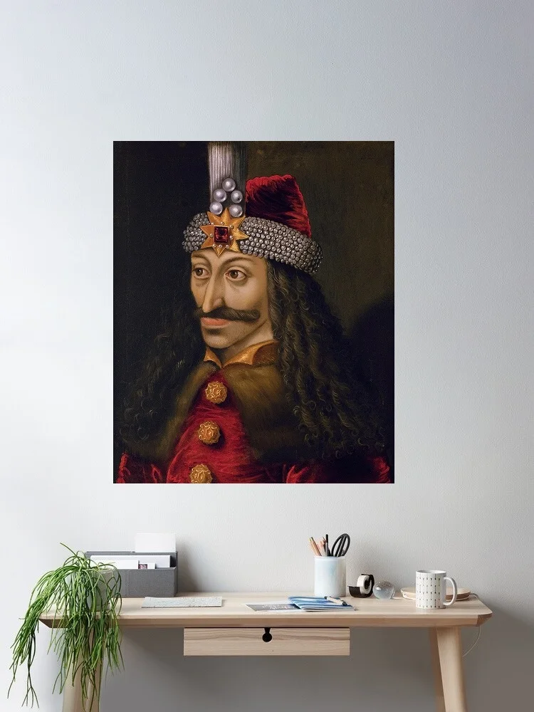 Vlad Tepes Transylvania Count Dracula Vampire, Art Print Silk Poster Home Wall Decor
Vlad Tepes Transylvania Count Dracula Vampire, Art Print Silk Poster Home Wall Decor
