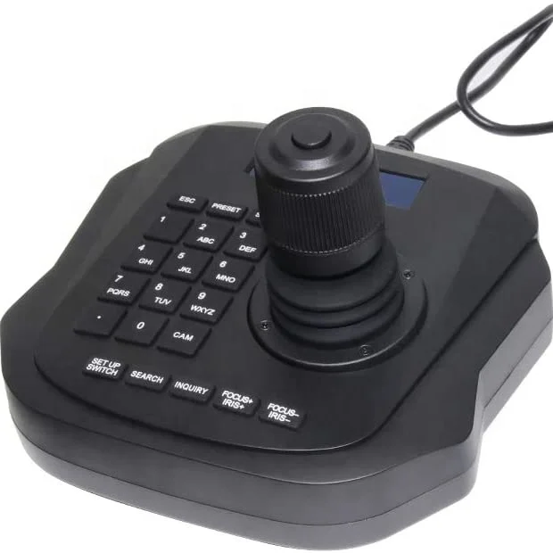 Factory Sell Ip Ir Vehicle Mounted Ptz Camera Controller with Lcd Screen and 4D Joystick
Factory Sell Ip Ir Vehicle Mounted Ptz Camera Controller with Lcd Screen and 4D Joystick