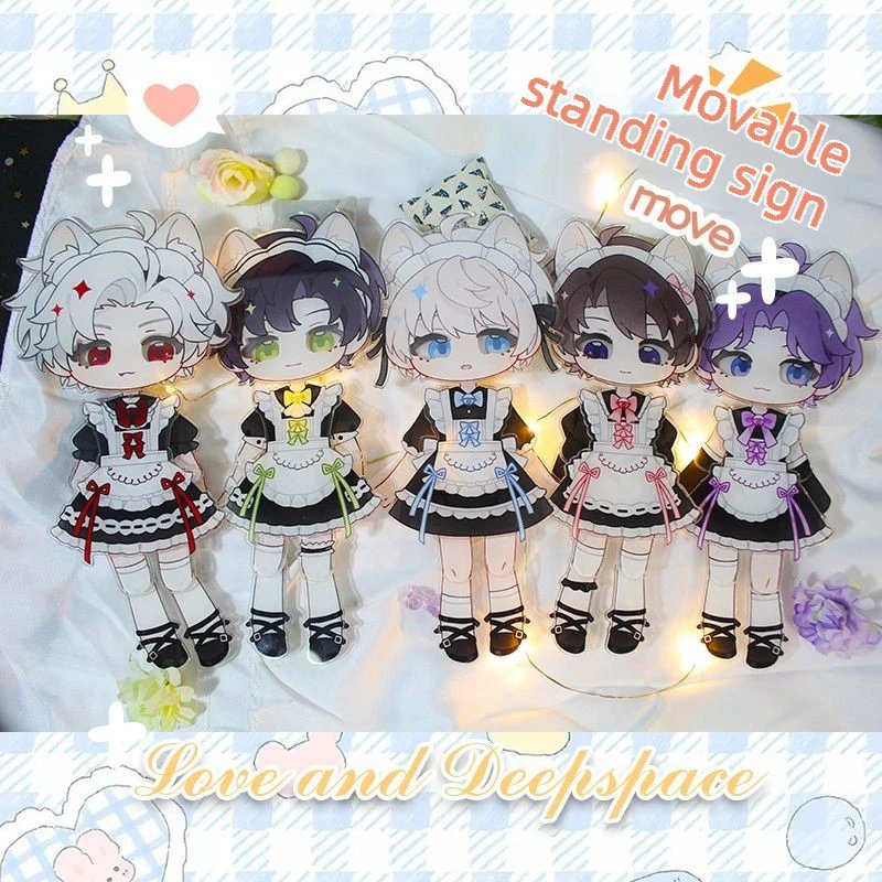Love and Deepspace Movable Acrylic Cat Dolls DIY Xavier Acrylic Standing Cute Adjustable Sylus Maid Standing Plate Gifts Toys
Love and Deepspace Movable Acrylic Cat Dolls DIY Xavier Acrylic Standing Cute Adjustable Sylus Maid Standing Plate Gifts Toys