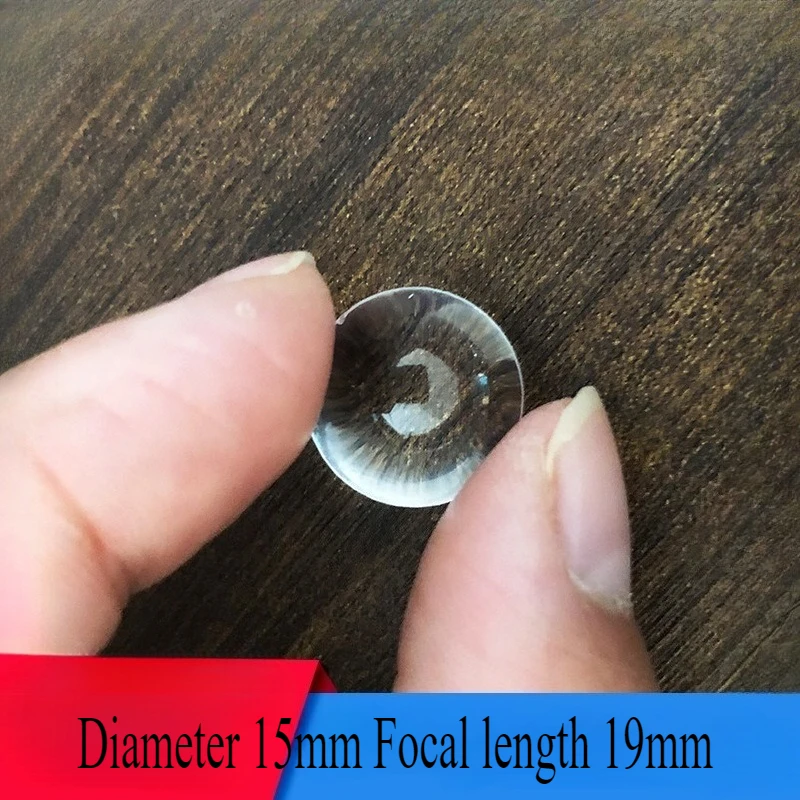 2PCS Convex Lenses Diameter 15mm Focal Length 19mm Optical Glass Material K9 Lens Optical Accessories Telescopio Tools
2PCS Convex Lenses Diameter 15mm Focal Length 19mm Optical Glass Material K9 Lens Optical Accessories Telescopio Tools