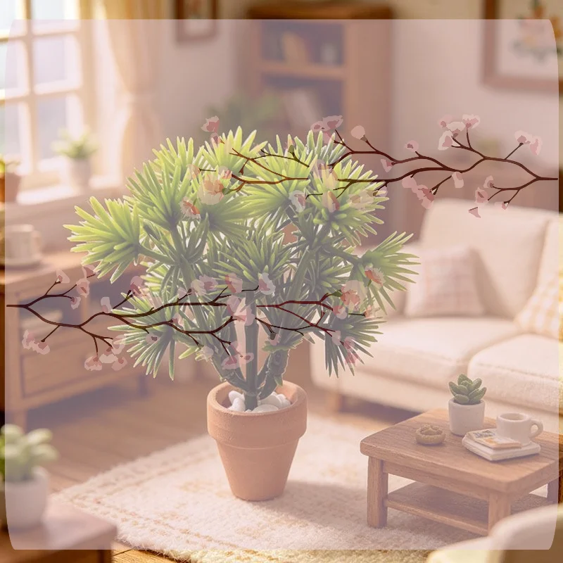 Dollhouse Miniature Pine Needle Potted Plant Ornament Greenery Decoration Toy Dolls House Micro Scene Layout Photography Props
Dollhouse Miniature Pine Needle Potted Plant Ornament Greenery Decoration Toy Dolls House Micro Scene Layout Photography Props