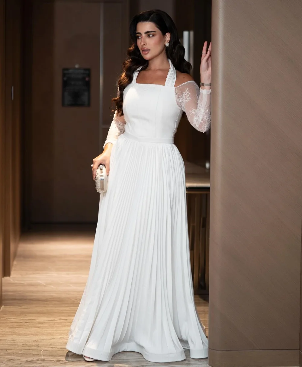 Customized Formal Jersey Pleat A-line Halter Long Dresses Bespoke Occasion Celebrity Sizes Available Matching
Customized Formal Jersey Pleat A-line Halter Long Dresses Bespoke Occasion Celebrity Sizes Available Matching