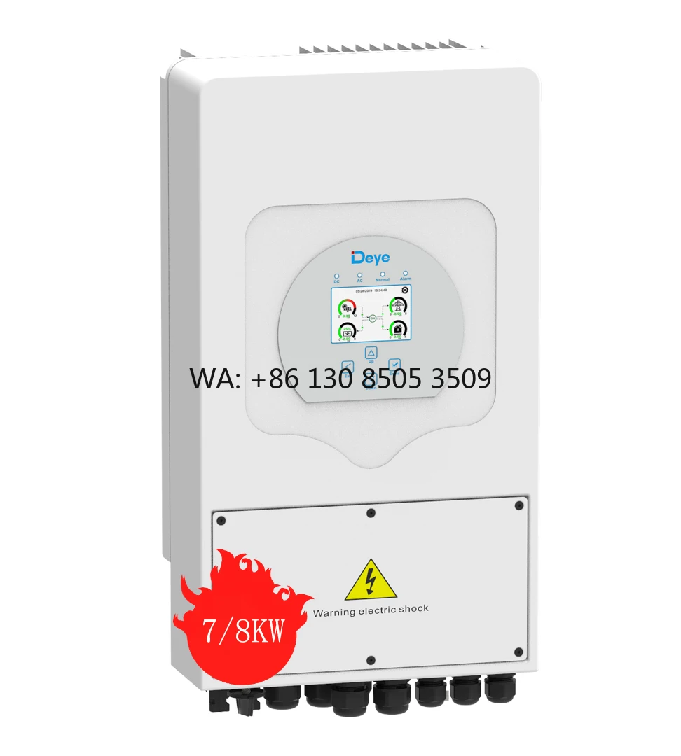Deye Single Phase Hybrid Inverter 3.6kw 5kw 6kw 8kw Solar Inverter PV Product with IP65 protection Degree
Deye Single Phase Hybrid Inverter 3.6kw 5kw 6kw 8kw Solar Inverter PV Product with IP65 protection Degree