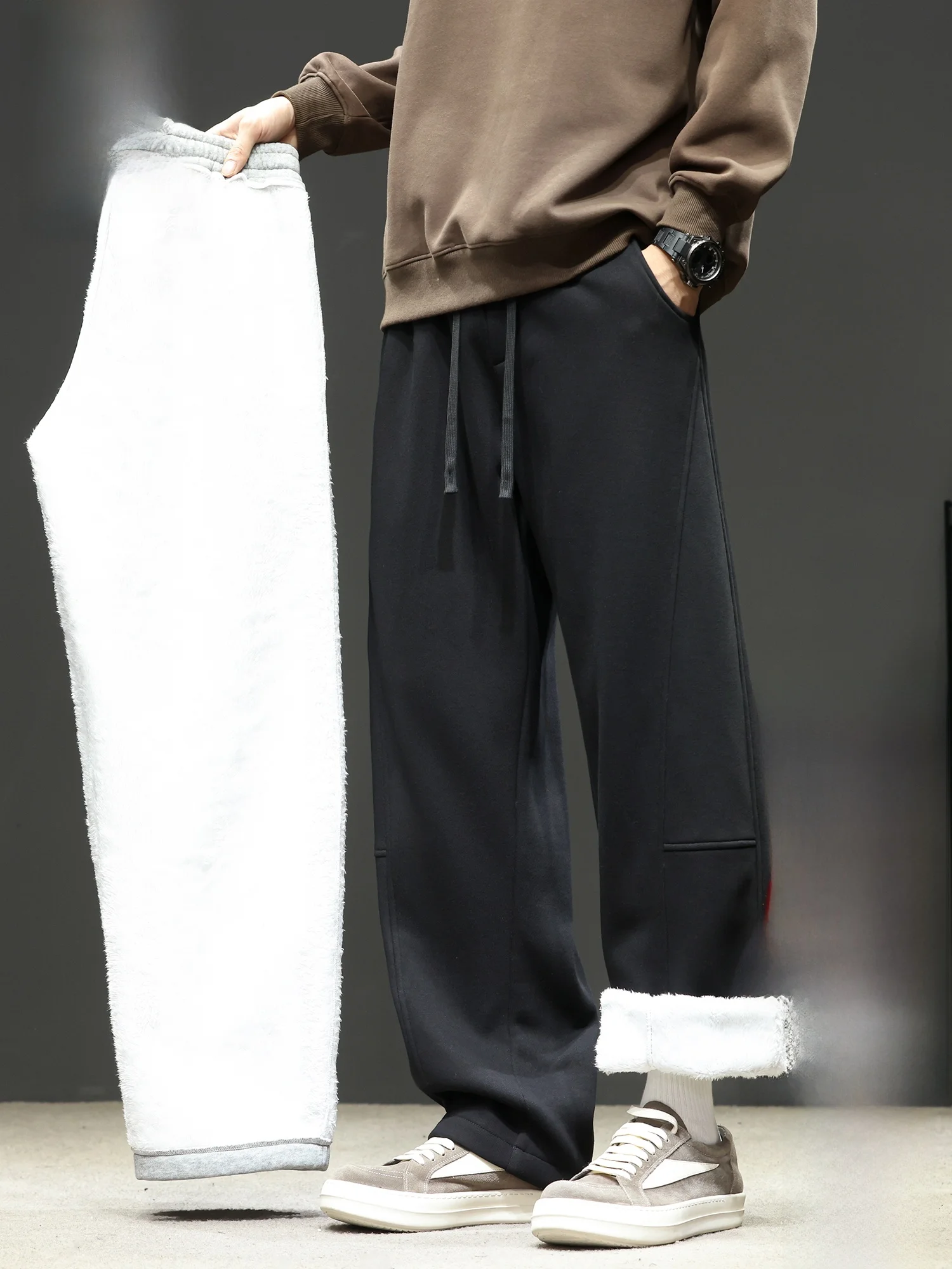 Мужские утепленные спортивные брюки Paul Frank: зимний тренд, однотонные, свободные, комфортные, повседневные брюки-карго
Мужские утепленные спортивные брюки Paul Frank: зимний тренд, однотонные, свободные, комфортные, повседневные брюки-карго