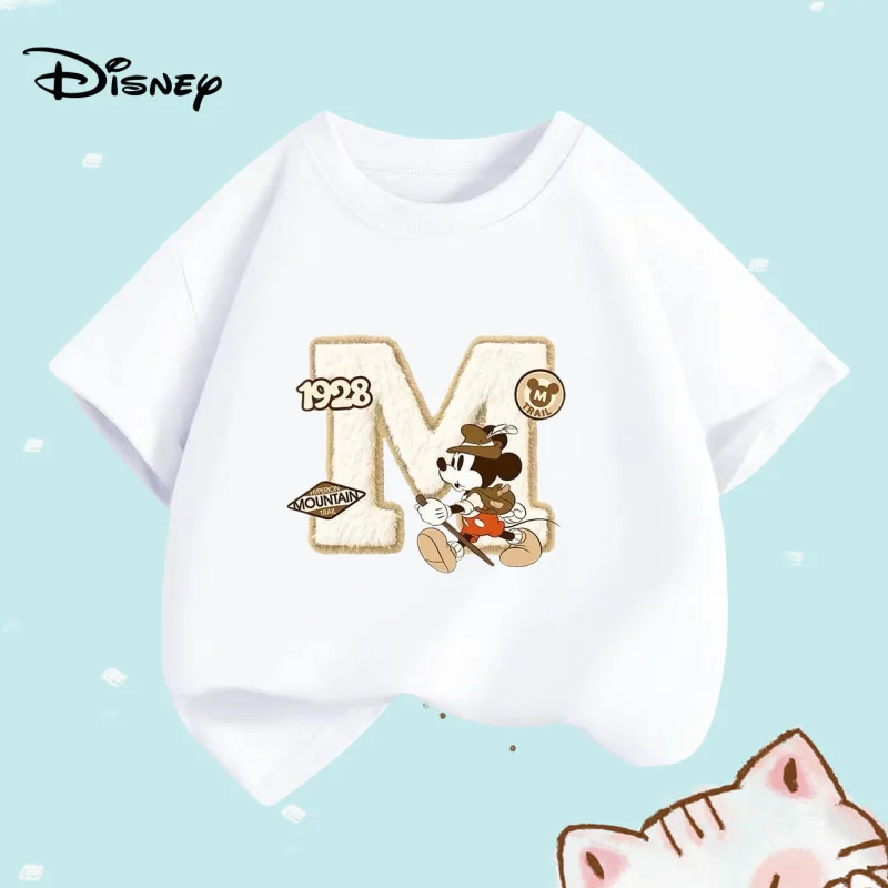 Summer Baby Girls Solid Clothes Kid Boy Disney Mickey Printed Short Sleeve T-shirts Children Cartoon O-Neck Soft Breathable Top
Summer Baby Girls Solid Clothes Kid Boy Disney Mickey Printed Short Sleeve T-shirts Children Cartoon O-Neck Soft Breathable Top