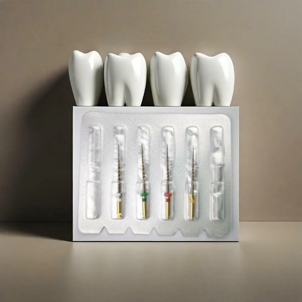 F-wave Gold Endo Rotary Files: Nickel-titanium Niti Endodontic Instruments For Root Canal Therapy, 21mm 25mm 31mm Dental Files
F-wave Gold Endo Rotary Files: Nickel-titanium Niti Endodontic Instruments For Root Canal Therapy, 21mm 25mm 31mm Dental Files