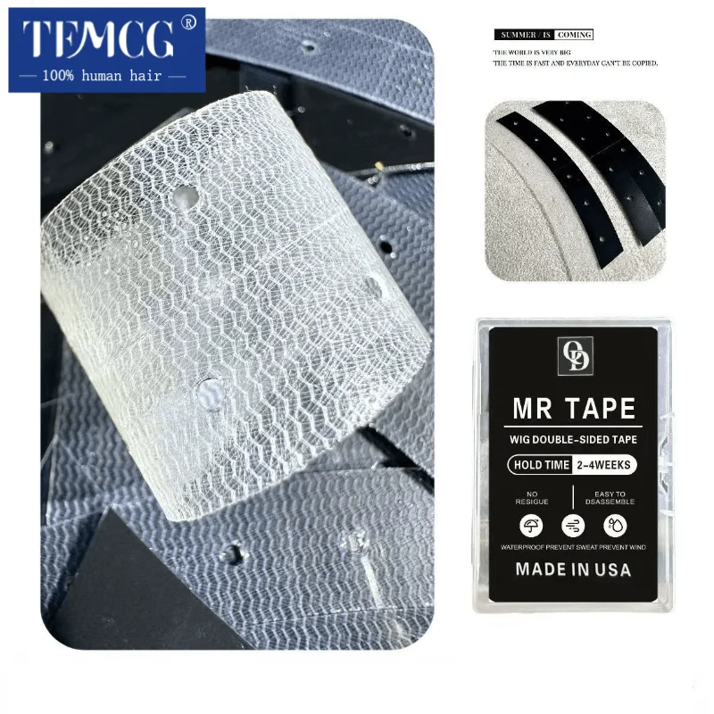 36 pieces 7.6 cm* 2.2 cm black XD double side tape with holes lace front wig tape arc double sided Tape for toupee wig adhesive
36 pieces 7.6 cm* 2.2 cm black XD double side tape with holes lace front wig tape arc double sided Tape for toupee wig adhesive
