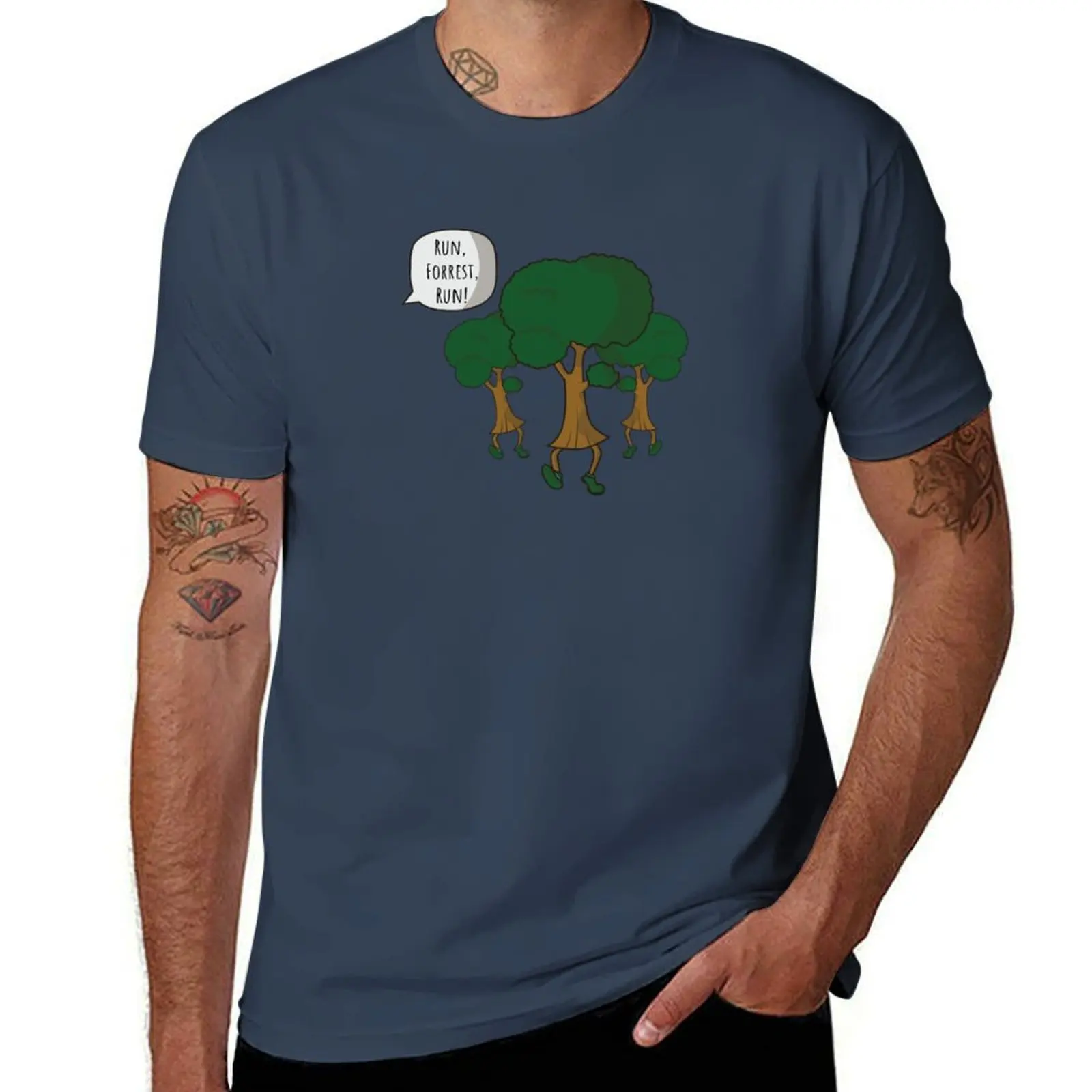 Run, Forrest, Run! T-Shirt Stain Resistant Casual Tee
Run, Forrest, Run! T-Shirt Stain Resistant Casual Tee