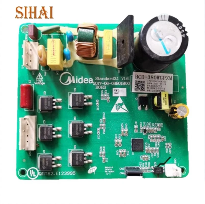 For Midea refrigerator compressor VFA090CY1 frequency conversion board computer board 17131000004101
For Midea refrigerator compressor VFA090CY1 frequency conversion board computer board 17131000004101