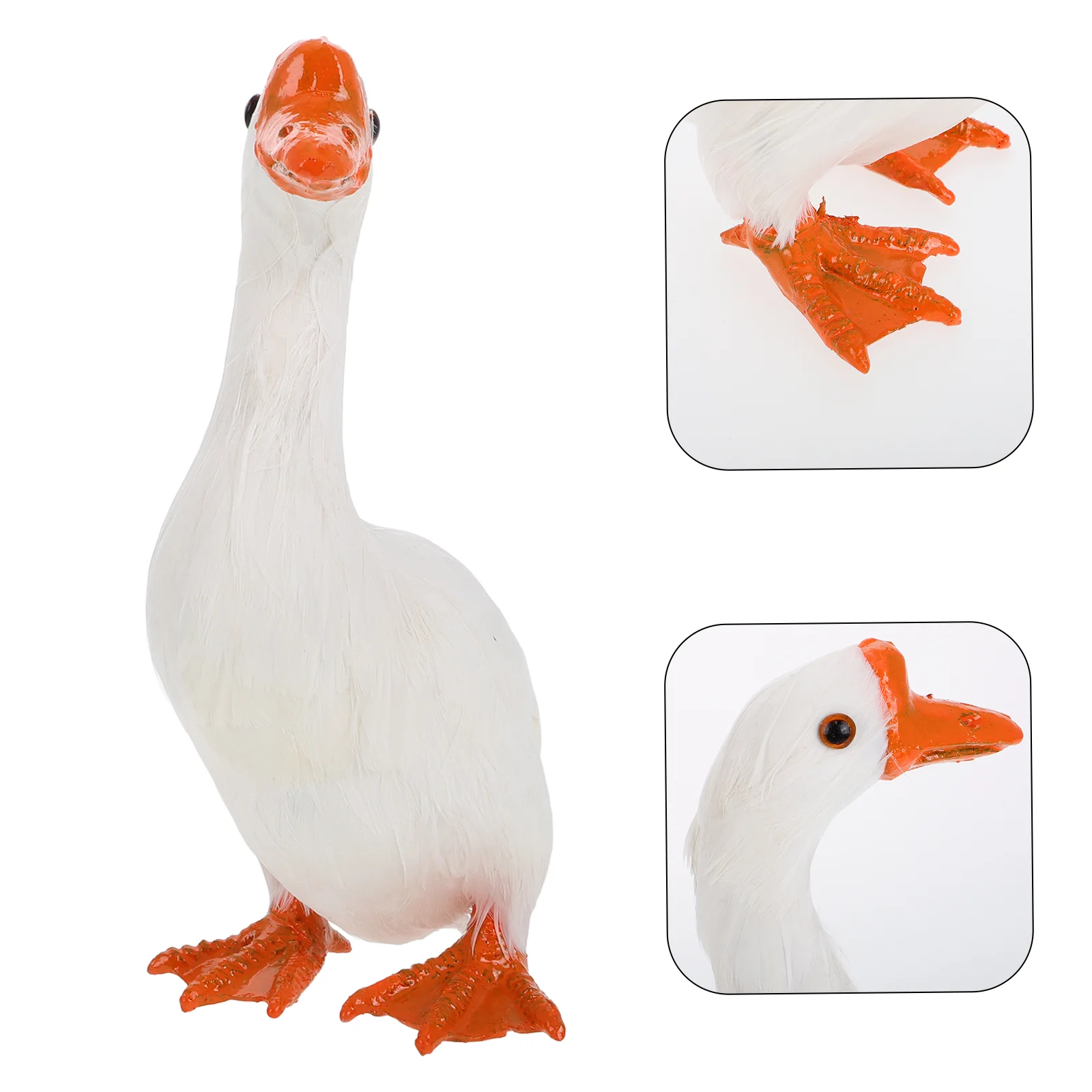 Simulated Goose Duck Plush Magnetic Key Ornament Courtyard Ornaments Animal Statue
Simulated Goose Duck Plush Magnetic Key Ornament Courtyard Ornaments Animal Statue