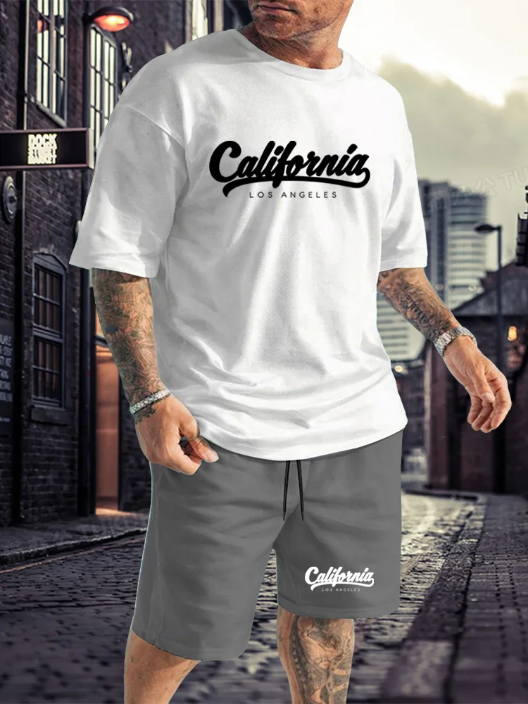 New Summer Fitness Sportswear for Men, Short-sleeved T-shirt and Shorts Two-piece Set, Breathable and Quick-drying Casual Wear.
New Summer Fitness Sportswear for Men, Short-sleeved T-shirt and Shorts Two-piece Set, Breathable and Quick-drying Casual Wear.