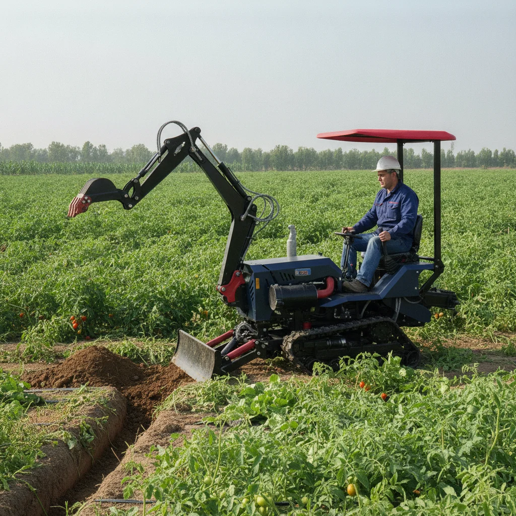 Mini Crawler Tractor Euro 5 EPA Certified Farm Track Tractor Free Shipping Agriculture Rotary Cultivator Plow Harvester Equipmen
Mini Crawler Tractor Euro 5 EPA Certified Farm Track Tractor Free Shipping Agriculture Rotary Cultivator Plow Harvester Equipmen