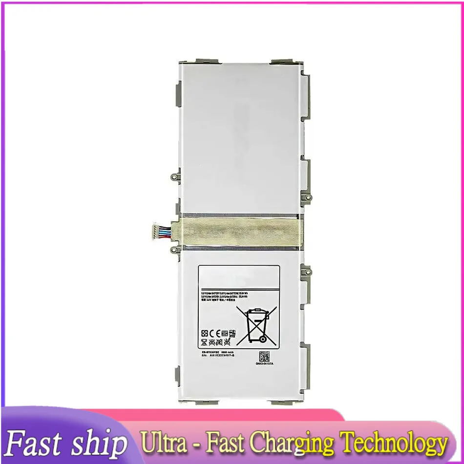 Reliable Power Supply EB-BT530FBC For Samsung Galaxy Tab 4 10.1 SM T530 T531 T535 6800Mah Tablet Battery
Reliable Power Supply EB-BT530FBC For Samsung Galaxy Tab 4 10.1 SM T530 T531 T535 6800Mah Tablet Battery