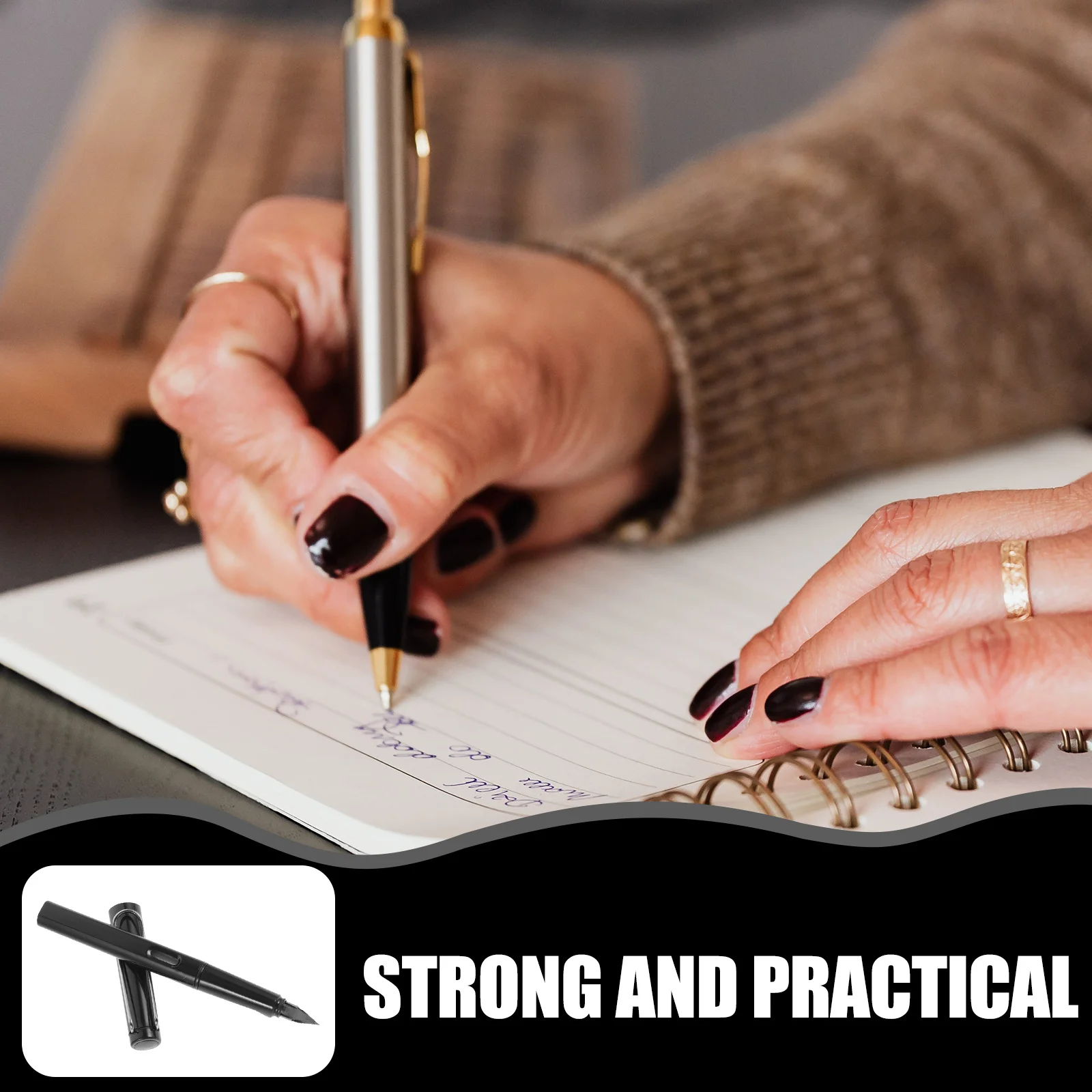 1 Set Compact Fountain Pen Fine Tip Reusable Writing Instrument For School Office Exam Signature Ink Refillable Stationery Gift
1 Set Compact Fountain Pen Fine Tip Reusable Writing Instrument For School Office Exam Signature Ink Refillable Stationery Gift