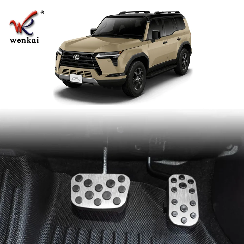 Aluminum Alloy Car Foot Pedal Pads Accelerator Gas Brake Pedal Cover For 2024 Lexus GX550 GX550h
Aluminum Alloy Car Foot Pedal Pads Accelerator Gas Brake Pedal Cover For 2024 Lexus GX550 GX550h