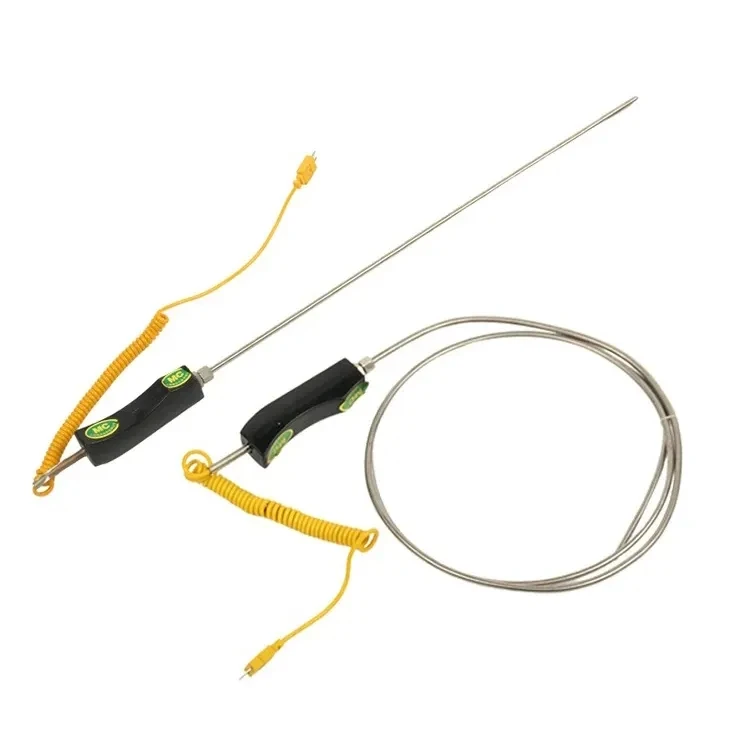 WRNK018 OEM/ODM Customizable Armoured Thermocouple Large Handle Handheld High Temperature Furnace Probe Temperature
WRNK018 OEM/ODM Customizable Armoured Thermocouple Large Handle Handheld High Temperature Furnace Probe Temperature