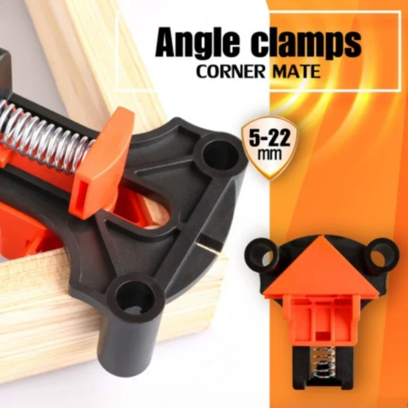 60/90/120 Degree Multi Angle Pro Corner Clamps for Woodworking Adjustable Spring Loaded Right Angle Clamp Wood Tools Accessories
60/90/120 Degree Multi Angle Pro Corner Clamps for Woodworking Adjustable Spring Loaded Right Angle Clamp Wood Tools Accessories