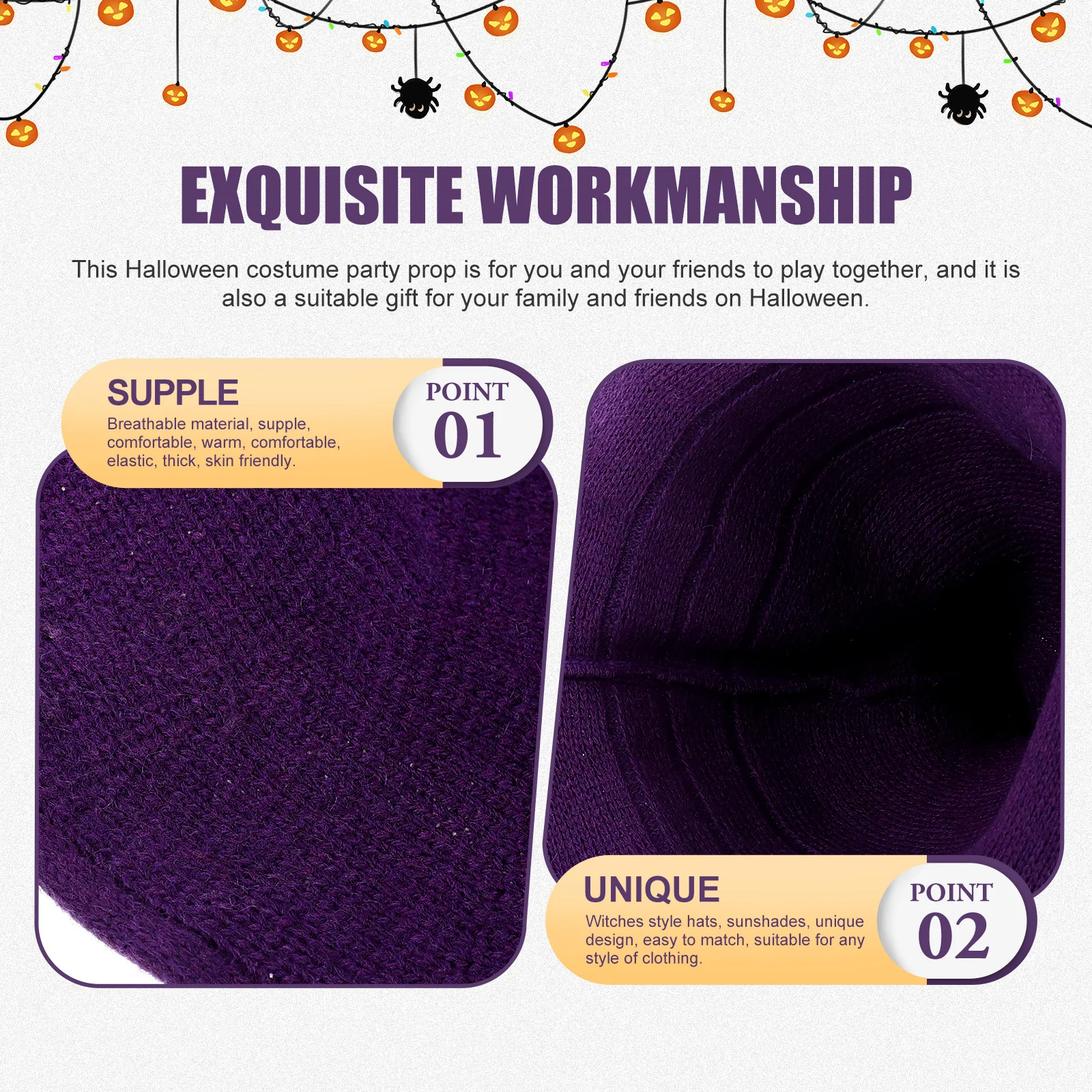 Witch Hat For Women Foldable Cotton Halloween Costume Accessories Winter Warm Party Cap Masquerade Decor Stage Performance
Witch Hat For Women Foldable Cotton Halloween Costume Accessories Winter Warm Party Cap Masquerade Decor Stage Performance