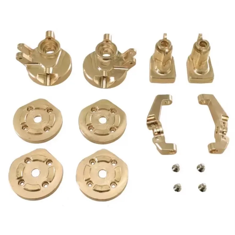 For MJX H12Y/H12P 1/12 Scale RC Crawler Metal Steering Hub C-Hub Drive Cup & Brass Front Rear Axle Weights – Anti-Rollover Parts
For MJX H12Y/H12P 1/12 Scale RC Crawler Metal Steering Hub C-Hub Drive Cup & Brass Front Rear Axle Weights – Anti-Rollover Parts