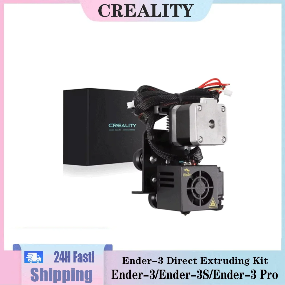 CREALITY Direct Drive Extruder Kit for Ender 3/ Ender-3 pro - Upgraded 42-40 Stepper Motor Hotend with 1.75mm Fan Cables
CREALITY Direct Drive Extruder Kit for Ender 3/ Ender-3 pro - Upgraded 42-40 Stepper Motor Hotend with 1.75mm Fan Cables