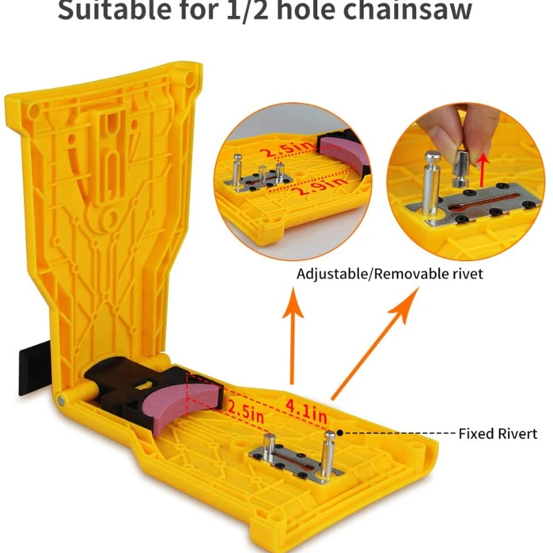 Portable Sharpen Chain Chainsaw Teeth Sharpener Saw Bar-Mount Fast Grinding Sharpening Chainsaw Chain Woodworking Tools
Portable Sharpen Chain Chainsaw Teeth Sharpener Saw Bar-Mount Fast Grinding Sharpening Chainsaw Chain Woodworking Tools
